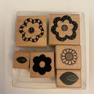 CTMH S435 Funky Florals rubber stamps